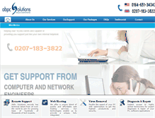 Tablet Screenshot of abpcsolutions.us